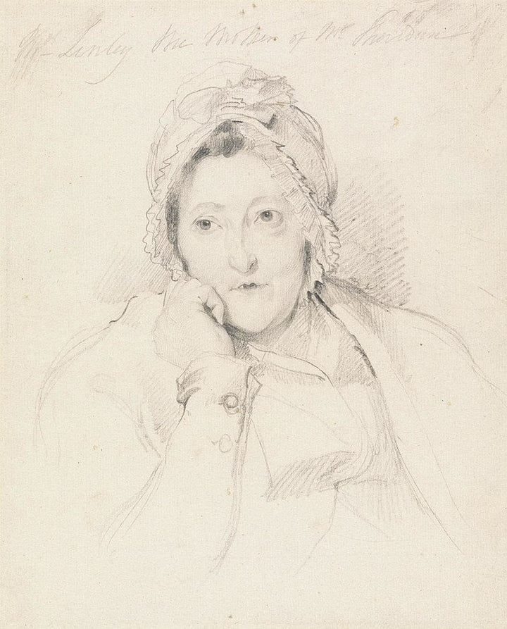 Portrait of Mrs. Linley 1790 