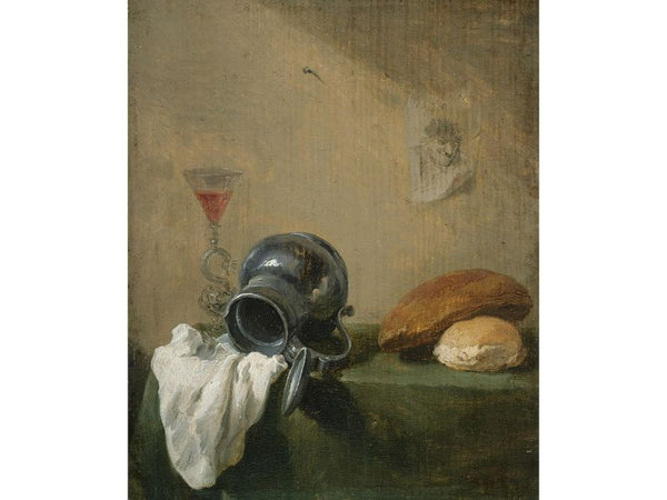 Still Life Of An Overturned Jug 