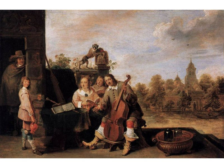 The Painter and His Family 