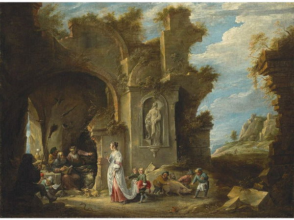 The temptation of Saint Anthony
