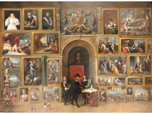 Archduke Leopold Wilhelm of Austria in his Gallery 1651 