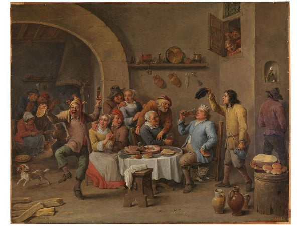 Twelfth-night (The King Drinks) 1634-40 