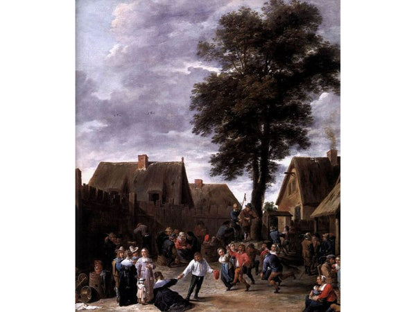 The Kermis at the Half Moon Inn (detail) 1641 