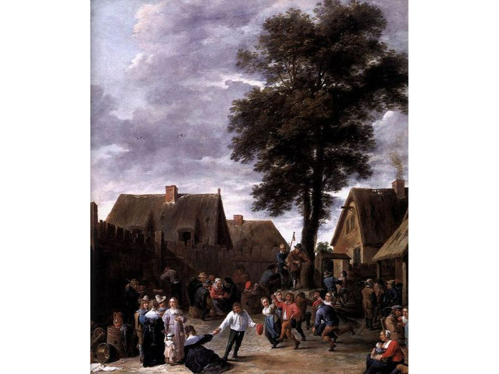 The Kermis at the Half Moon Inn (detail) 1641 