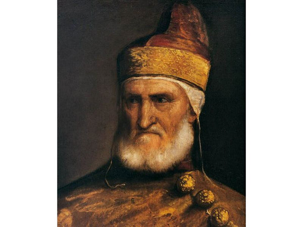 Portrait of Doge Andrea Gritti (detail)