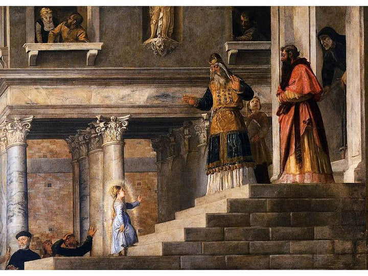 Presentation of the Virgin at the Temple (detail 3)