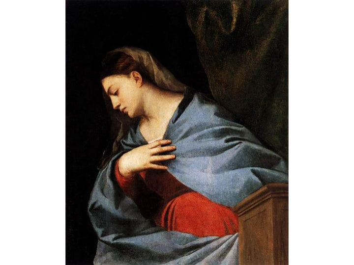 Polyptych of the Resurrection, Virgin Annunciate