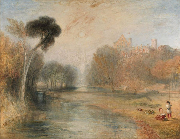 Schloss Rosenau, Seat of H.R.H. Prince Albert of Coburg, 1841 Painting by Joseph Mallord William Turner
