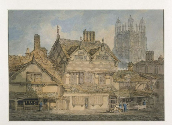 Wrexham, Denbighshire Painting by Joseph Mallord William Turner