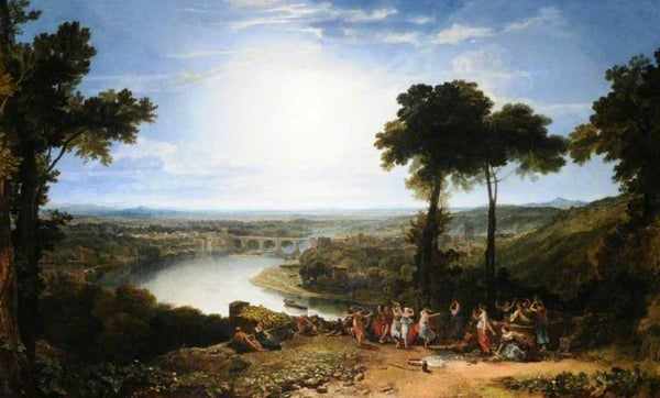 The Festival Upon The Opening Of The Vintage At Macon Painting by Joseph Mallord William Turner