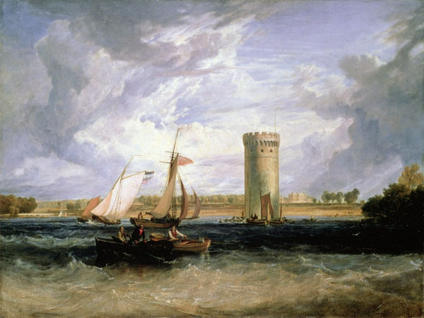 Catherine's Hill near Guildford, from the Liber Studiorum, engraved by J.C. Easling, 1811 Painting by Joseph Mallord William Turner