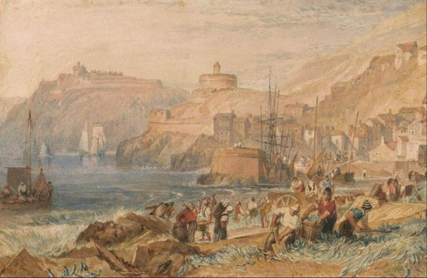 St. Mawes, Cornwall, c.1823 Painting  by Joseph Mallord William Turner