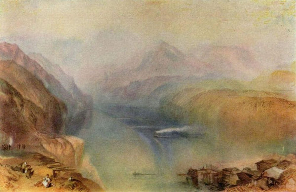 The Vierwaldstaetter lake 