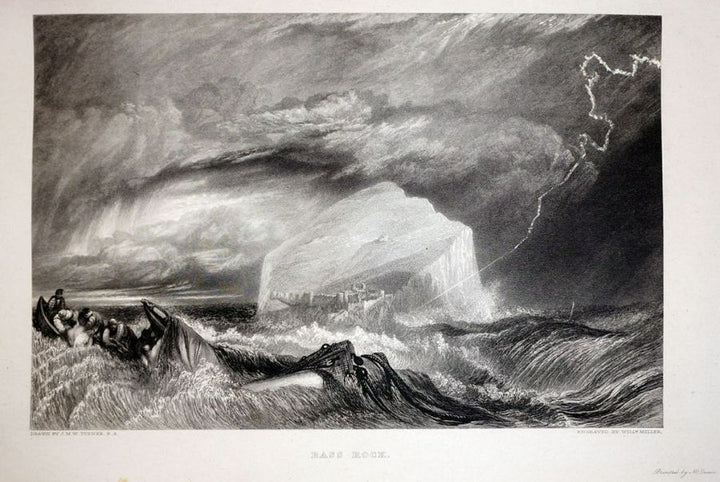 The Bass Rock (for "The Provincial Antiquitiies of Scotland") 