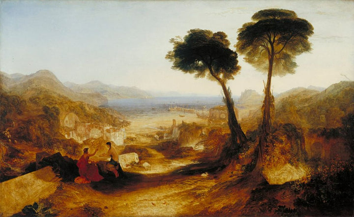 The bay of Baiae, with Apoll and the Sybille 