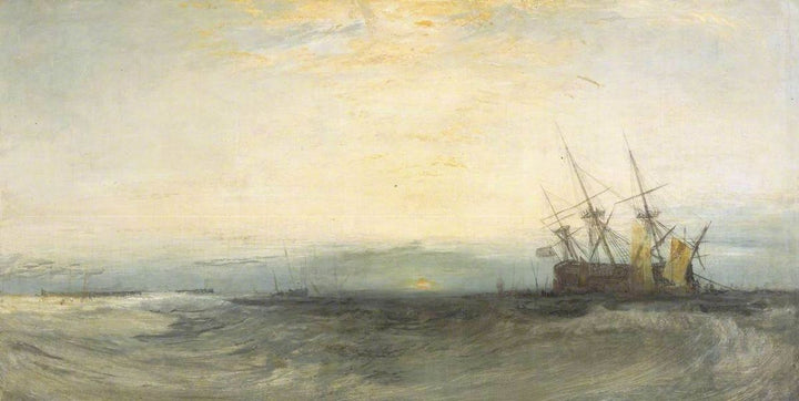 A stranded ship 