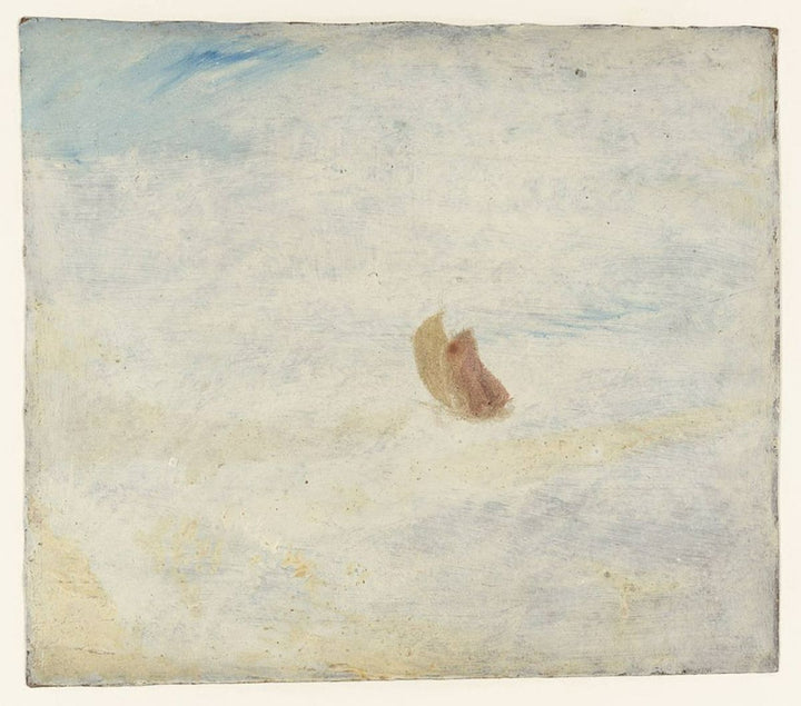Sailing Boat in a Rough Sea 