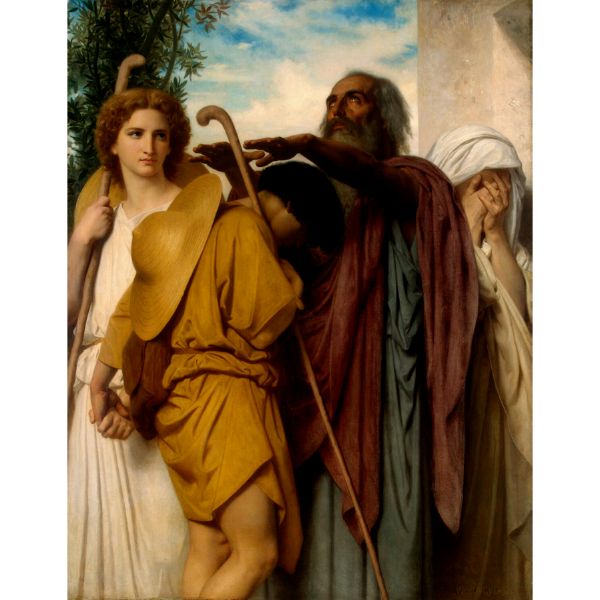 Tobias Receives his Father's Blessing 1860
