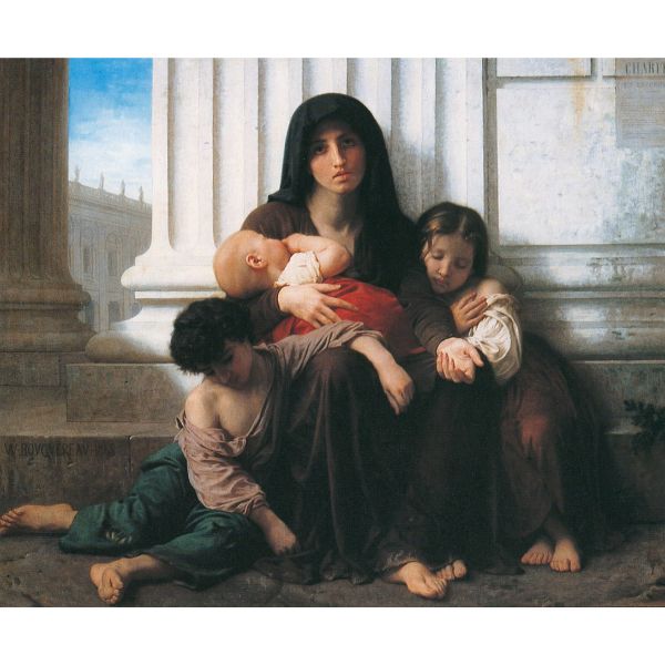 Charity or The Indigent Family', 1865