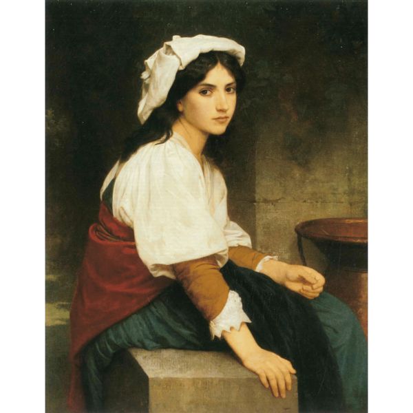 Italienne a la fontaine
