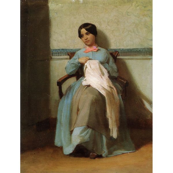 A Portrait of Léonie Bouguereau
