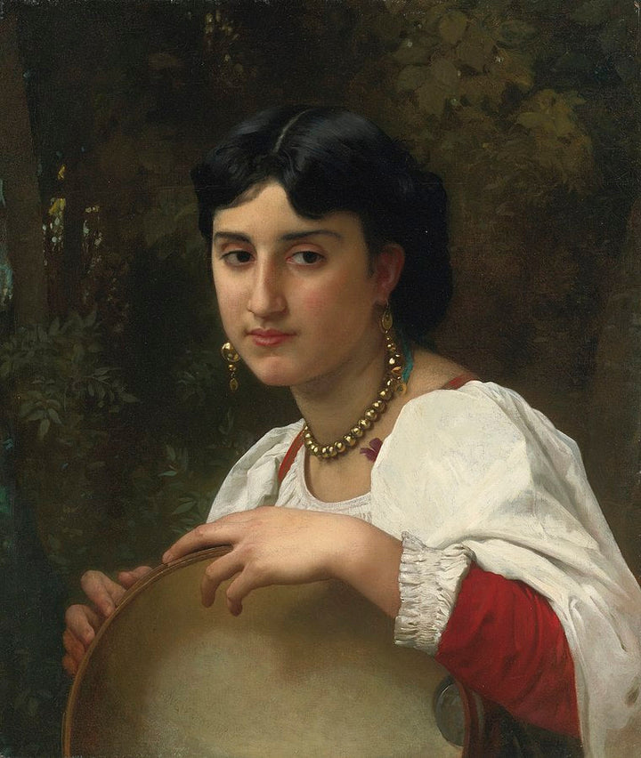 L'italienne au tambourin (Italian Girl with Tambourine)