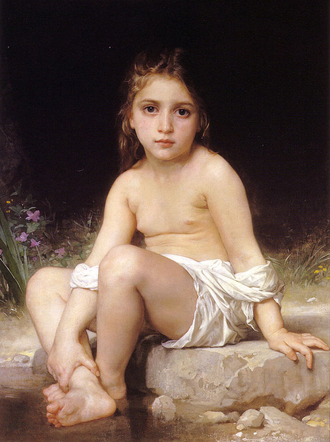 Child at Bath 1886