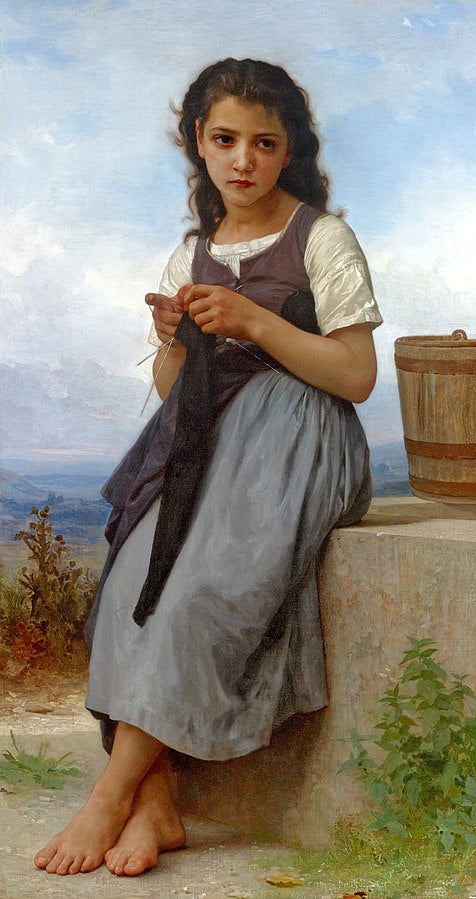 La Tricoteuse (The Little Knitter) 2