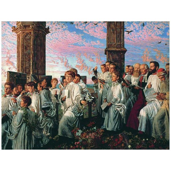 May Morning on Magdalen Tower 1890