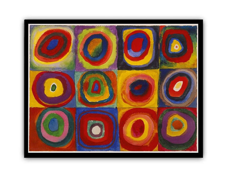 Squares with Concentric Rings