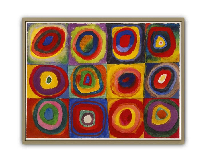 Squares with Concentric Rings