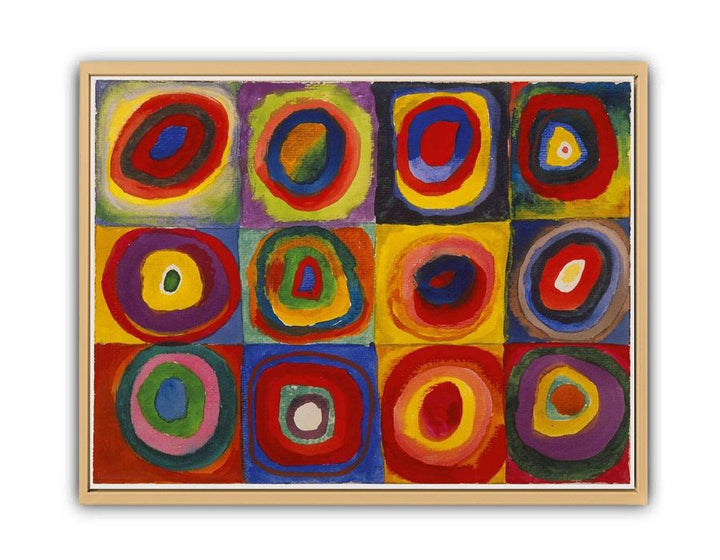 Squares with Concentric Rings