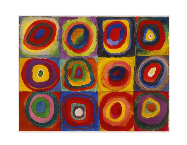 Squares with Concentric Rings