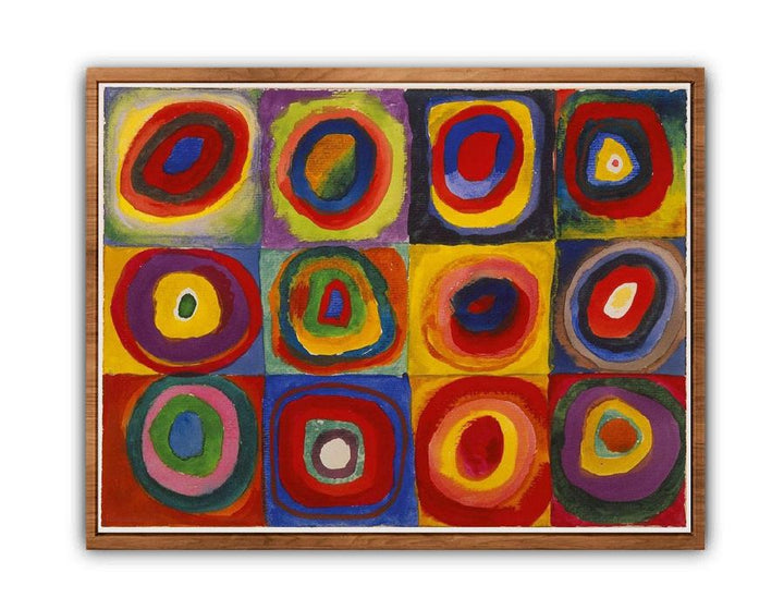 Squares with Concentric Rings