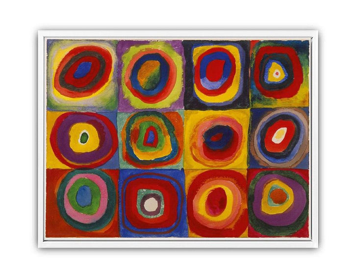 Squares with Concentric Rings