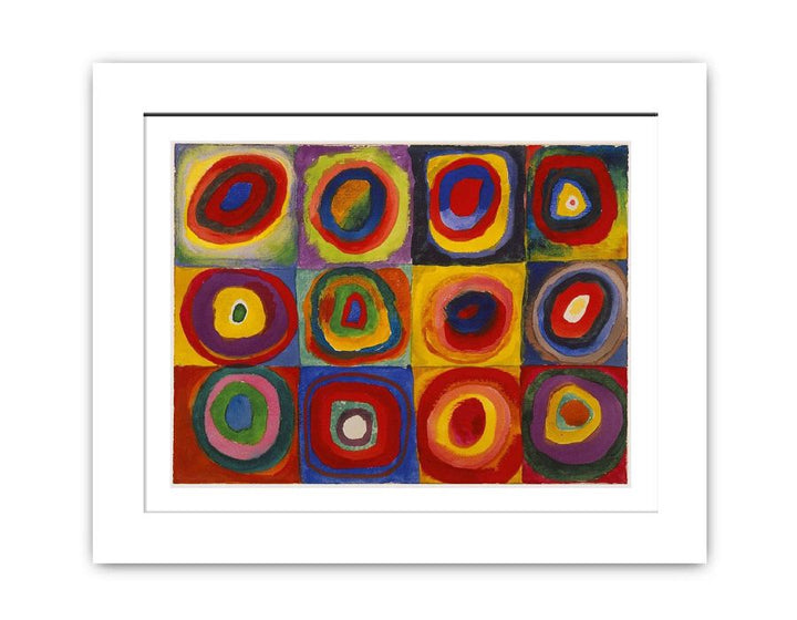 Squares with Concentric Rings