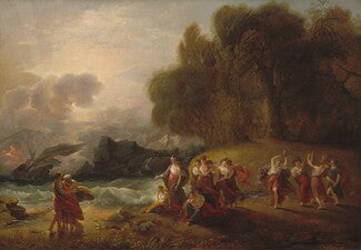 Calypso's Reception of Telemachus and Me
