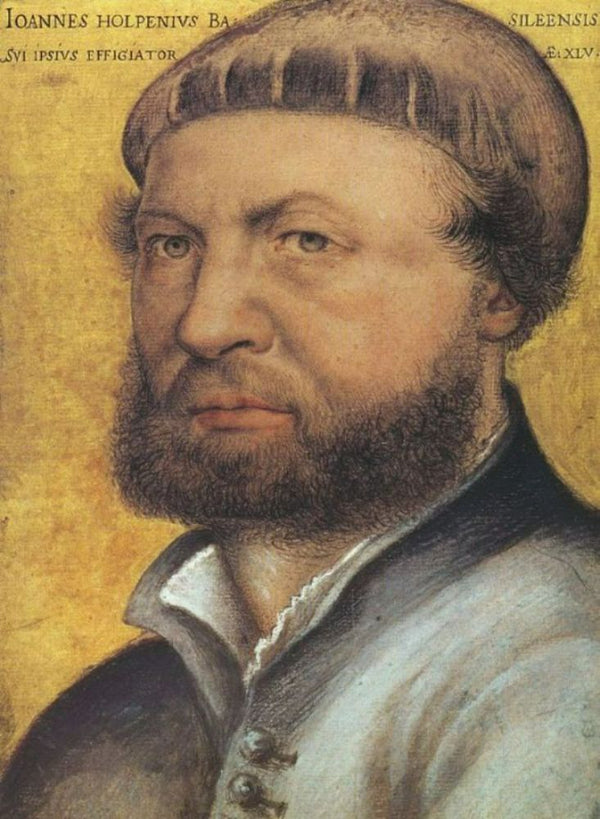 Hans Holbein the Younger Self Portrait 