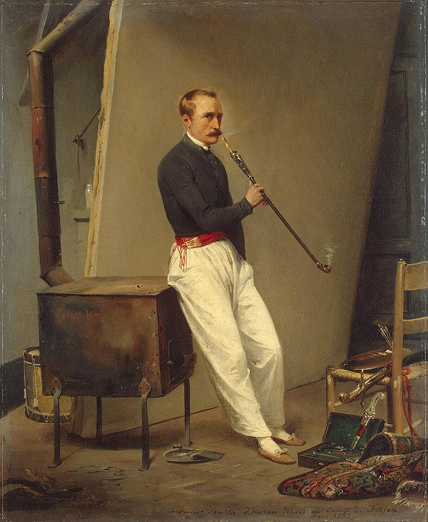 Horace Vernet Self Portrait 