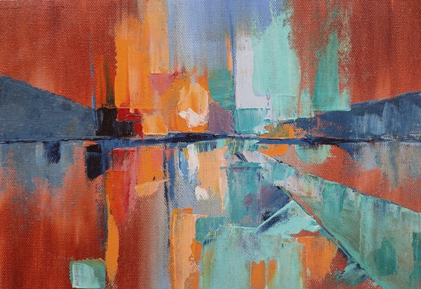 Abstract Oil Painting 