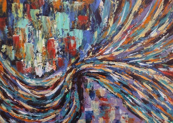 Abstract Oil Painting 