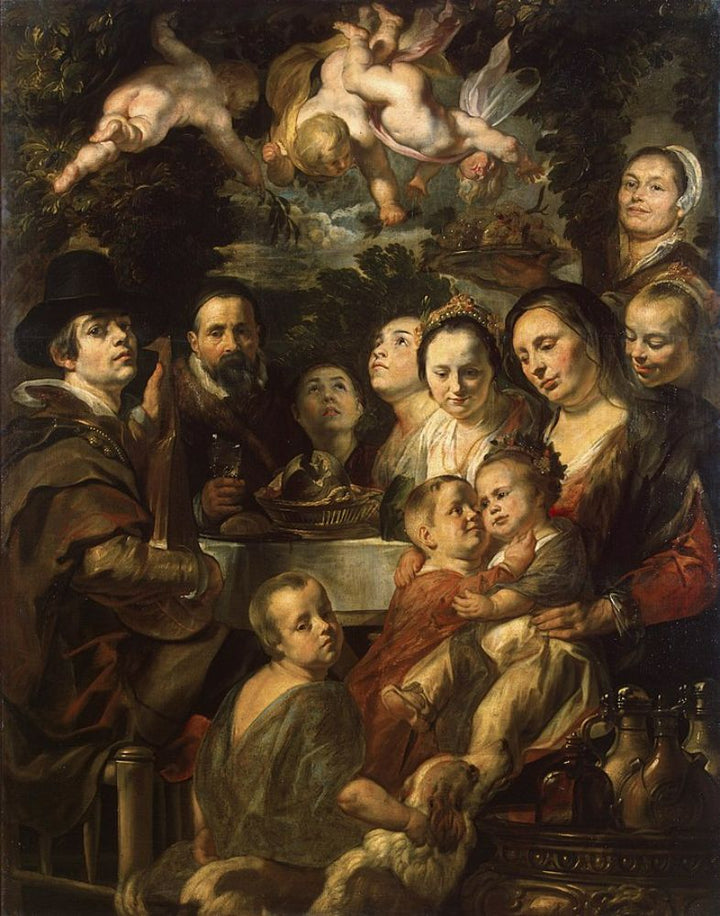 Jacob Jordaens Self Portrait 