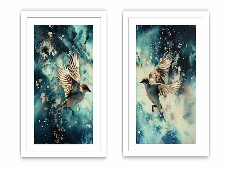 Bird Panel  Art Set