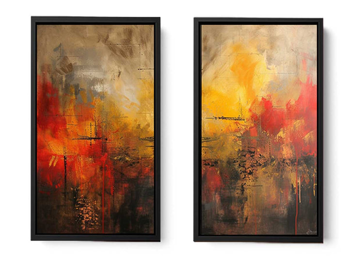 Abstract Panel  Art Set