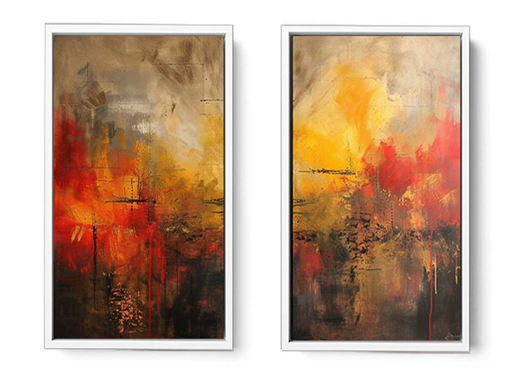 Abstract Panel  Art Set