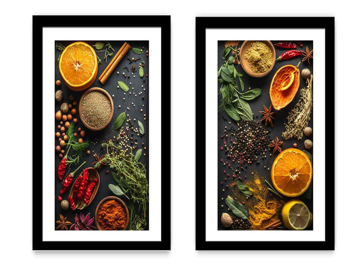 Herbs And Spices Panel Art
