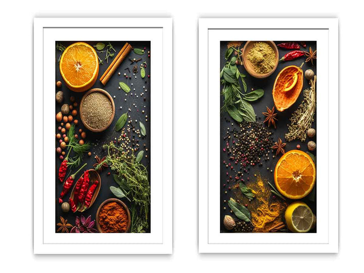 Herbs And Spices Panel Art