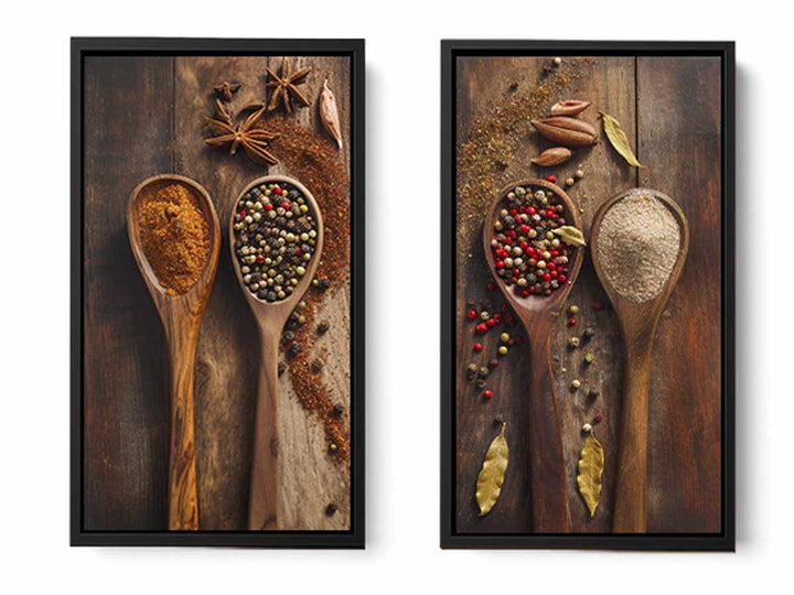 Herbs And Spices Art Set