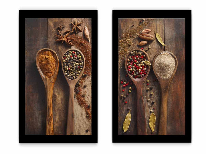 Herbs And Spices Art Set