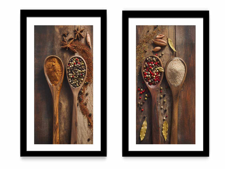 Herbs And Spices Art Set
